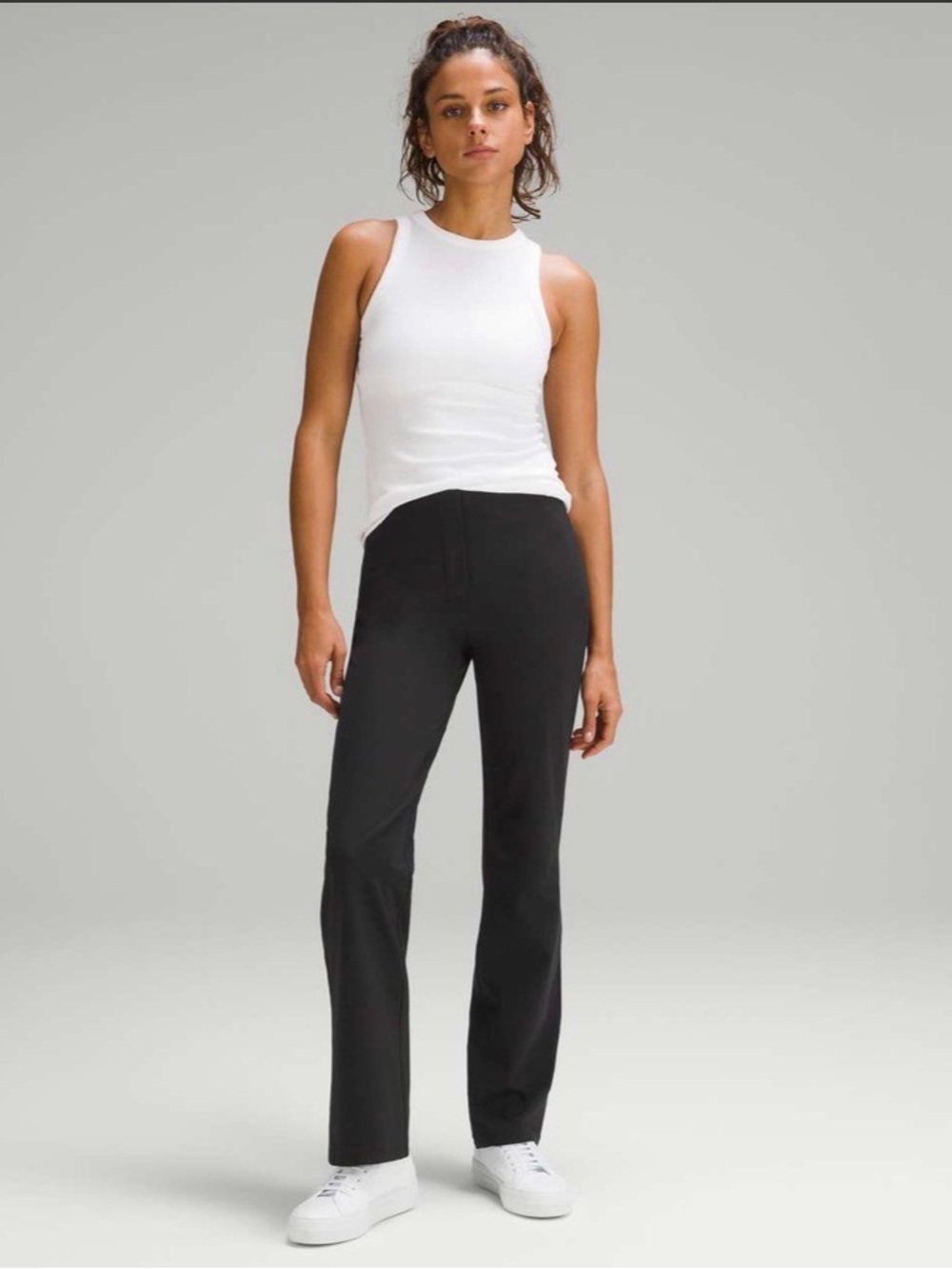 Lululemon Smooth Fit Pull-On High-Rise Pant in Black